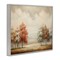 Stupell Industries Muted Autumn Treeline Framed Giclee Design by Franklyn Gregory